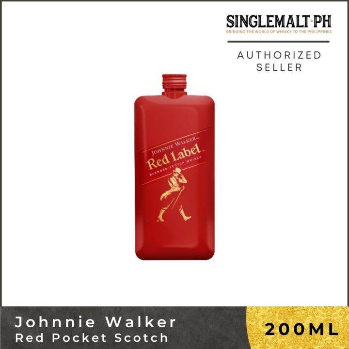Johnnie Walker Red Label Pocket Scotch 20cl Lazada PH