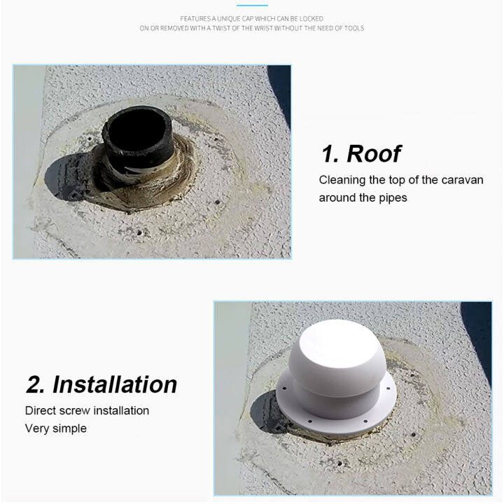 ที่ครอบช่องระบายอากาศ-rv-สำหรับหลังคาระบายอากาศหมวกชิ้นส่วนและอุปกรณ์เสริมสถานีเกวียน
