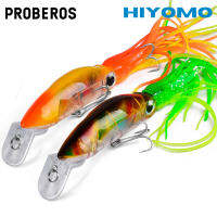 PROBEROS 1PCS Topwater Octopus Fishing Lure หล่อยาว18.5G 17.5ซม. Bionic Squid Jig Minnow เหยื่อปลาคาร์พตกปลาเครื่องมือ DW321