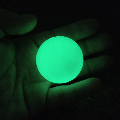 guliang630976 1PC Luminous Golf Ball สำหรับ Night Sports Golf Ball Long Lasting Bright Ball