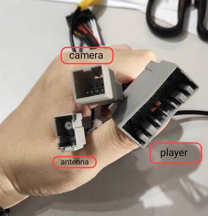 Honda OEM Plug and Play Socket Cable Player socket + Antenna socket