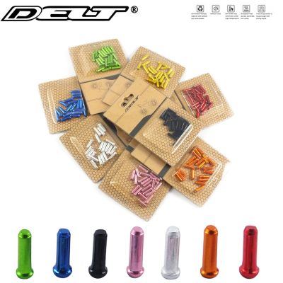 7 Color Bicycle Line Pipe Tail CAP Variable Speed Brake Line Core Cap MTB Bike Bicycle Brake Shifter Aluminum 20 Pcs