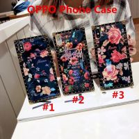 (Spicy Rabbit Head) สำหรับ OPPO A79 F5 A39 A57 A3 A5 C2 A3S A12 A7 A5S A9 F7 F9 A1K Realme F11โปรดอกไม้ทรงสี่เหลี่ยมจัตุรัสเคสโทรศัพท์