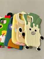 ดูดีกรณี iphone cute funny fun for iPhone14promax Apple 13 mobile phone case 1211 silicone