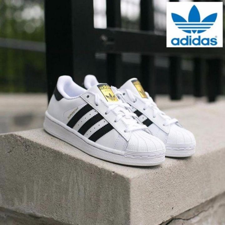 Adidas Originals Superstar C77124 (EG4958) White/Black Shoes | Lazada PH