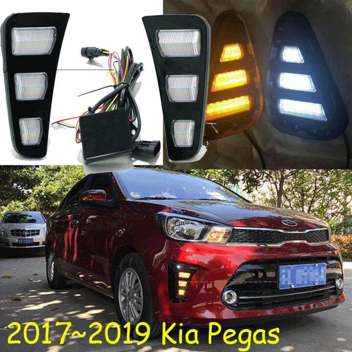 KIA Soluto Daytime Running light 2018 to 2023 front lamp LED Pegas