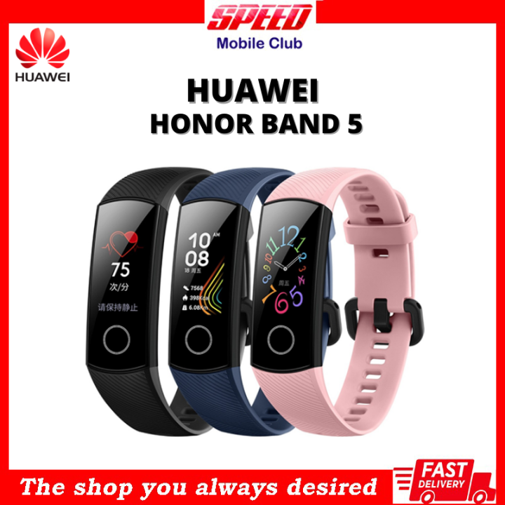 Honor band 5 online vs huawei watch fit