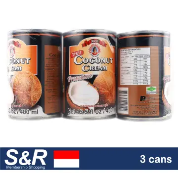 Lait de coco premium Suree Brand Thailande 400 ml - Épicerie 