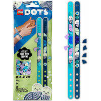 LEGO 41942 DOTS Into the Deep Bracelets Beads with Charms Jewellery for Kids (36 ชิ้น) ถุงโพลี