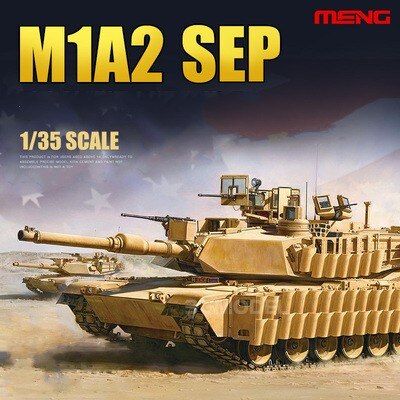 M1A2สร้างโมเดลรถถังสำหรับ Adaults Hoy DIY TS-026 Meng SEP 1/35 U.S รถถังประจัญบานหลัก Abrams Tuski/tuskii