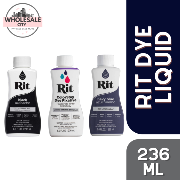 RIT ColorStay Dye Fixative 236ml Bottle (8 FL OZ), Enhances Colour