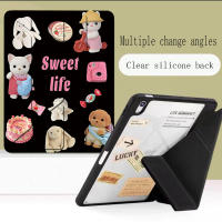 【ส่งจากไทย】เคส iPad Y Gen 10 10.2 Gen 7/Gen 8/Gen9  gen5/gen6 9.7 Air3 10.5 /Air1/2 9.7 Air4/Air5 10.9 pro11 2020/2021ฝาหลังใสพร้อมช่องเสียบปากกา