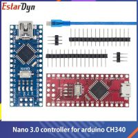 นาโนด้วยตัวควบคุม Nano 3.0 ที่รองรับ bootloader สําหรับไดรเวอร์ USB arduino CH340 16Mhz Nano v3.0 ATMEGA328P / 168P