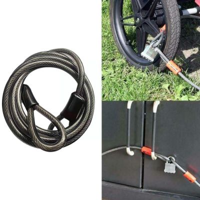 【CW】 1.8m Lock Cable Mtb Road Anti-theft Security Wire Rope Motorcycle Electric V1u2