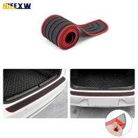 【CC】 Car Rear Guard Soft Adhesive Plate Scuff Anti-Scratch Sill Cover Trim Strip