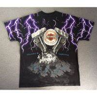 [เสื้อยืด Cloud Sense]    Vintage HARLEY-DAVIDSON2023 Thunder and Lightning V2 Engine T-Shirt