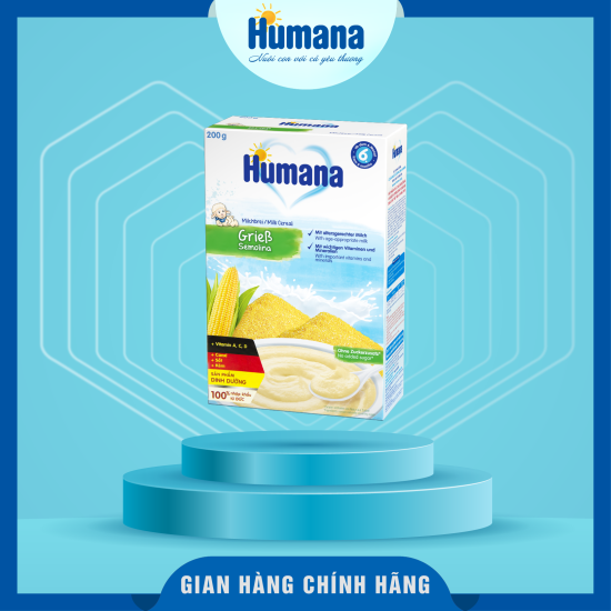 Bột ăn dặm dinh dưỡng humana lúa mì semolina và sữa milk cereal semolina - ảnh sản phẩm 6