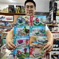 ของขวัญของเล่นเพื่อการศึกษาอนุภาคสูงและขนาดเล็กโมเดลไม้ประกอบเข้ากันได้กับผลิตภัณฑ์กล่องขนาดเล็กบล็อกตัวต่อฉาก8-In-1บริการที่มีคุณภาพสูง
