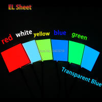 1ชิ้น El แผงกระพริบ LED พื้นหลังแผง6สีให้เลือก El แผ่นเท่านั้นสำหรับเทศกาล DIY ตกแต่ง