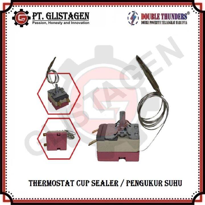 Thermostat Sparepart Cup Sealer / Thermostat Cup Sealer Pengukur Suhu
