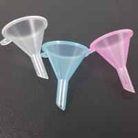 10Pcs/batch Transparent Small Funnel Plastic Perfume Dispensing Tool Mini Liquid Funnel Laboratory Tool