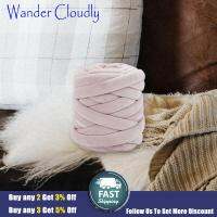 Wander Cloudly 0.55ปอนด์เส้นด้ายขนาดใหญ่เส้นด้ายยักษ์สำหรับผ้าห่มเสื่อโครเชต์หมอนอิง DIY