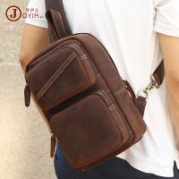 [COD] Capacity Mens Chest Shoulder Satchel Cross-border Messenger