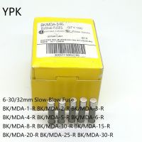 【DT】hot！ 5PCS/LOT 6x30/32mm BUSS Slow-Blow Fuse BK/MDA-1-R MDA-30-R 250V 1A 4A 5A 8A 10A 15A 20A 25A 30A  Ceramics Time-delay FUSE