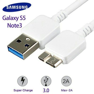 Samsung Galaxy Note3 S5 USB ซิงค์ข้อมูล สายเคเบิ้ลชาร์จ