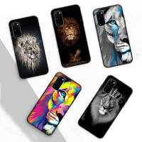 11GT Animal lion อ่อนนุ่ม เคสโทรศัพท์ หรับ OPPO  ปก (Black)