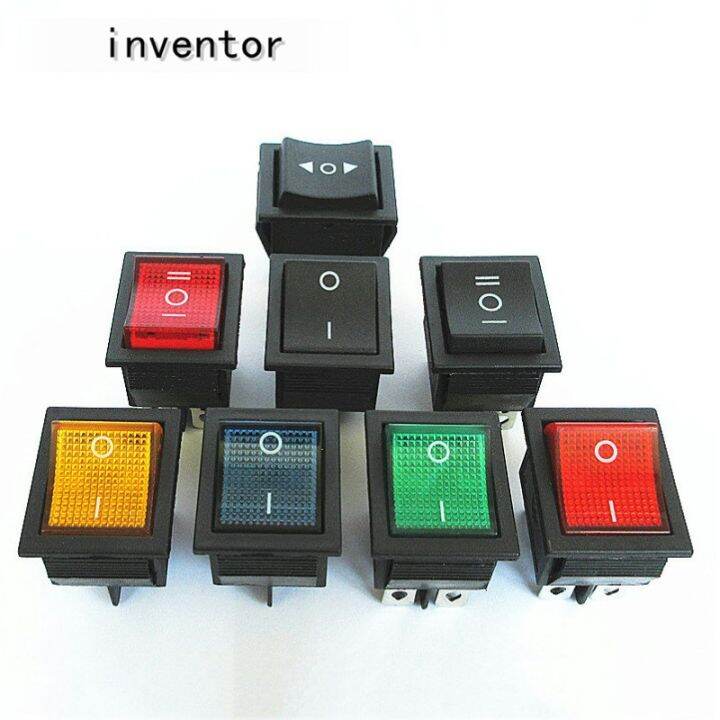 KCD4 Rocker Switch Power Switch 2 Position 3 Position 6 Pins Electrical ...