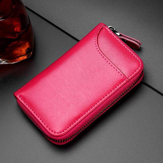 cw-leather-keychain-multifunction-organizer-wallet-holder-car-small-keys