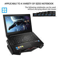 Laptop Cooler, Laptop Cooling Pad Chill Mat with 3 Quiet Fans USB Powered Adjustable Mounts Stand For Laptop PC 10-16