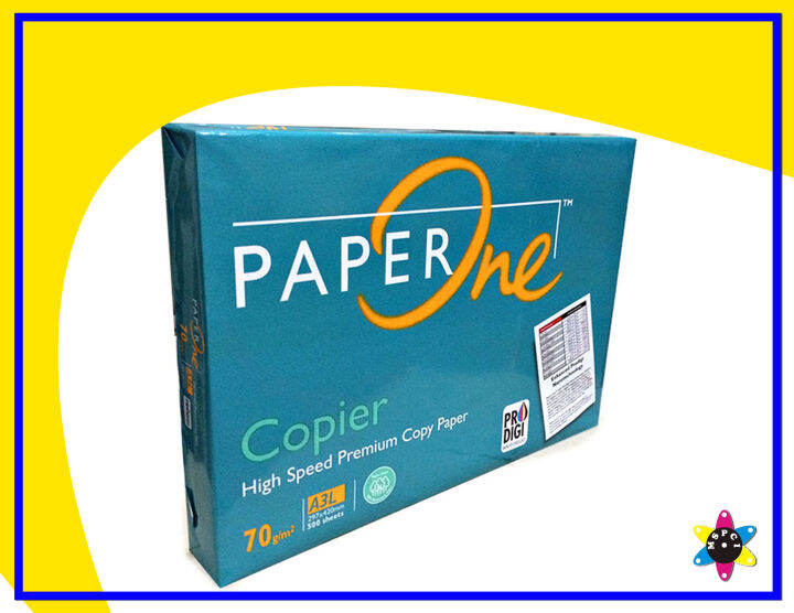 Paper One Copier Bond paper 70 GSM A3 (A3 -500Sheets - 1 Ream) | Lazada PH