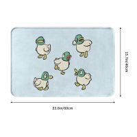 Bath Mat I Draw Many Ducks Decor 3D Rug Carpet Doormat Non-slip Entrance Living Room Home Kitchen Sand Scraping Dust Bedroom