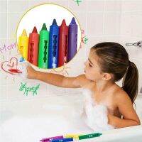 6Pcs Washable Crayon Kids Baby Bath Time Paints Drawing Pens Toy for Halloween Makeup CLH 8