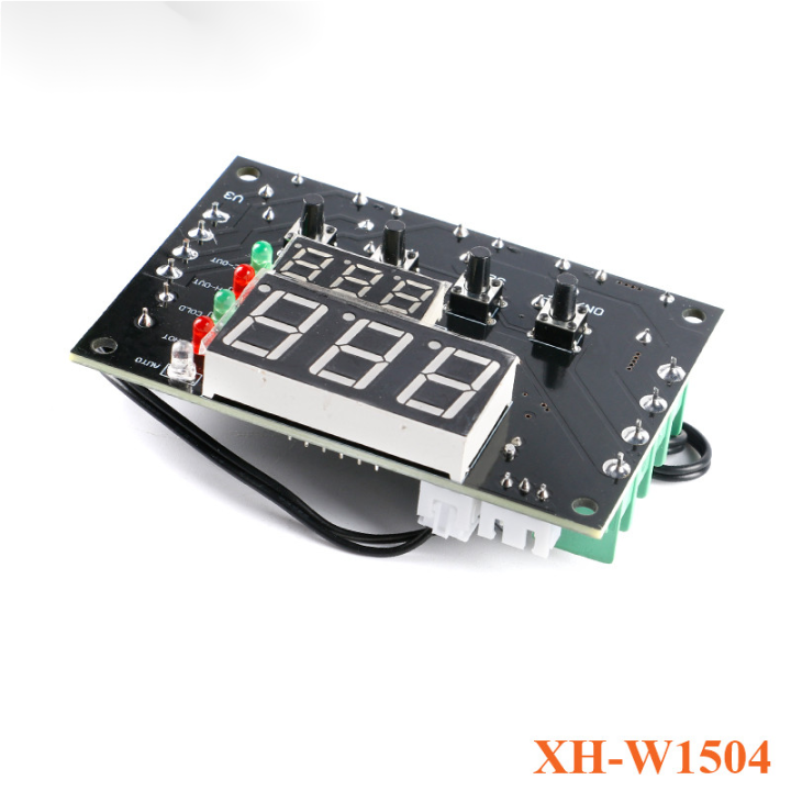 xh-w1504ควบคุมอุณหภูมิ-dc-12โวลต์เซมิคอนดักเตอร์คูลเลอร์เทอร์โมอัตโนมัติคงที่บิตคณะกรรมการควบคุมโมดูล