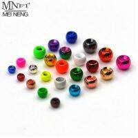 MNFT 100Pcs Copper Material Colorful Head Bead Brass Beads Hooks Head Fly Fishing Tying Materials Accessories Accessories