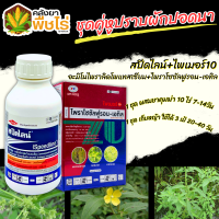 ? ชุดคู่หูปราบผักปอด สปีดไลน์+ไพเมอร์10 500ซีซี+100กรัม (อะมิโนไพราลิดโพแทสเซียม+ไพราโซซัลฟูรอน) คุม+กำจัดวัชพืช