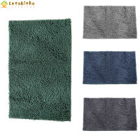 พรมเช็ดเท้าอาบน้ำไมโครไฟเบอร์ Chenille พรมเสื่อปูห้องน้ำซักด้วยเครื่องซักผ้าได้แห้งเร็วดูดซับไม่ลื่นมาก