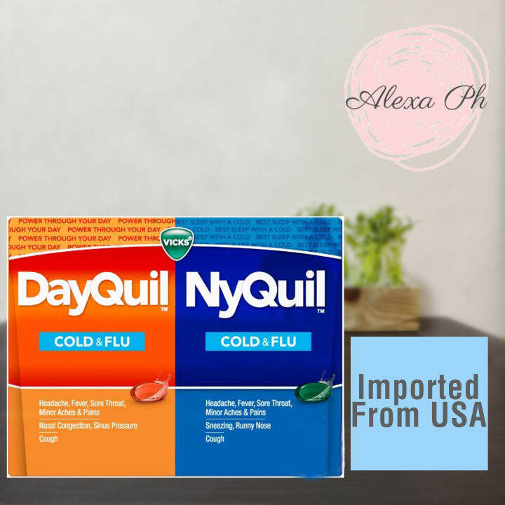 (EXPIRATION JULY 2025) Vicks, DayQuil Nyquil, Severe Cold & Flu