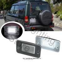 2ชิ้นสำหรับ L Rover Discovery 1 2 1994-1999 2000-2004 TD5ป้ายทะเบียน LED ไฟรถยนต์ Canbus ด้านหลังชุดหลอดไฟสีขาว