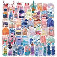 hotx【DT】 10/30/50PCS Drink Stickers Cartoon Decals Diary Scrapbook Laptop Graffiti Sticker for Kids