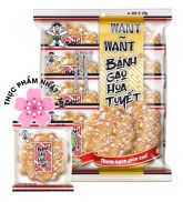 MỚI BÁNH GẠO HOA TUYẾT VỊ THANH CAY WANT WANT 110G SIÊU NGON