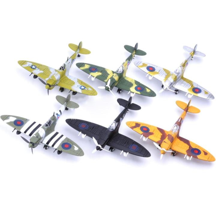 bf109เครื่องบินรบเยอรมันแบบ-ww2เครื่องบินประกอบพายุเฮอริเคน-f4u-ของตกแต่งงานปาร์ตี้เครื่องบินโมเดลของขวัญของเล่นเด็กเสริมการเรียนรู้