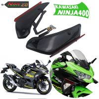 □ NINJA 400 Downforce Sport สปอยเลอร์ด้านข้างอุปกร์เสริมกระจกมองข้างอากาศพลศาสตร์เหมาะสำหรับ KAWASAKI NINJA400 19-23 2020 2021 2022 2023