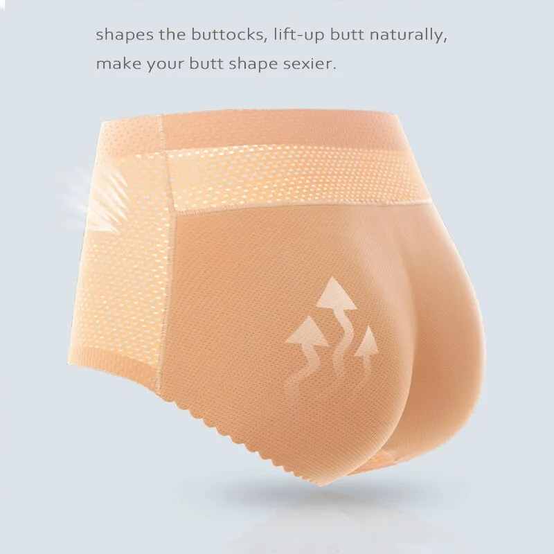 Seamless Women's Body Sculpting Hip Pants Sexy Butt Lift Panties Fake Ass  Beautiful Butt Peach Peach Butt Artifact Shapewear