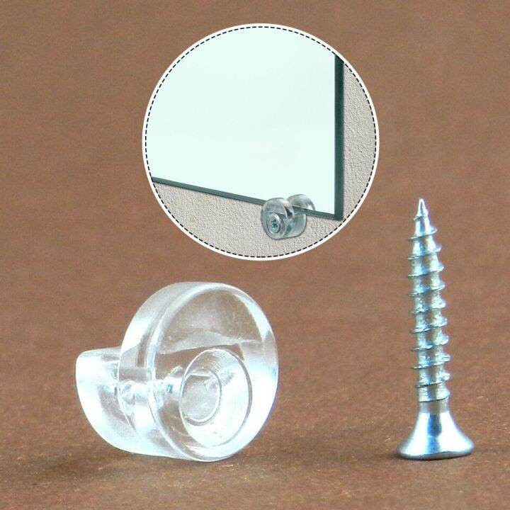 Secure and Protect Your Mirror with 4x Mirror Wall Clips High Quality Material! Lazada PH