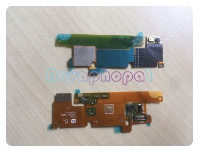 Novaphopat ชิ้นส่วนอะไหล่สำหรับ Sony Xperia T3บอร์ดไมโครโฟนเสาอากาศ D5102 D5106สายไฟอ่อน PCB ไมโครโฟน D5103