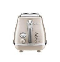 DeLonghi เครื่องปิ้งขนมปัง Icona Metallics รุ่น CTOT2103.BG